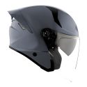Casco Jet Kyt Ttr-jet Plain Grl Grey