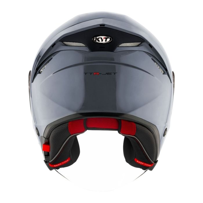 Casco Jet Kyt Ttr-jet Plain Grl Grey