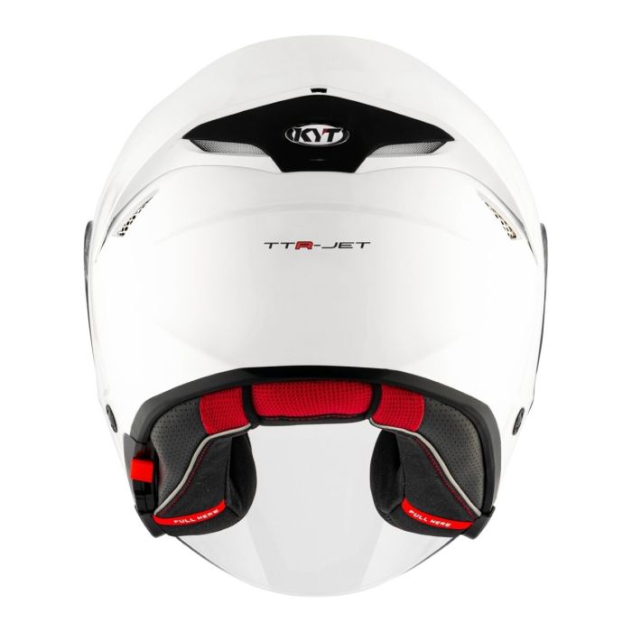 Casco Jet Kyt Ttr-jet Plain White