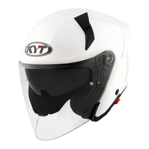 Casco Jet Kyt Ttr-jet Plain White