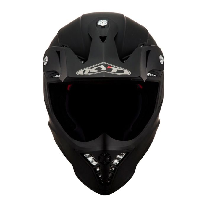 Casco Off-road Kyt Skyhawk R2r Plain Matt Black