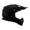 Casco Off-road Kyt Skyhawk R2r Plain Matt Black