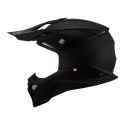 Casco Off-road Kyt Skyhawk Plain Matt Black