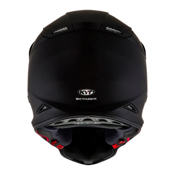 Casco Off-road Kyt Skyhawk Plain Matt Black