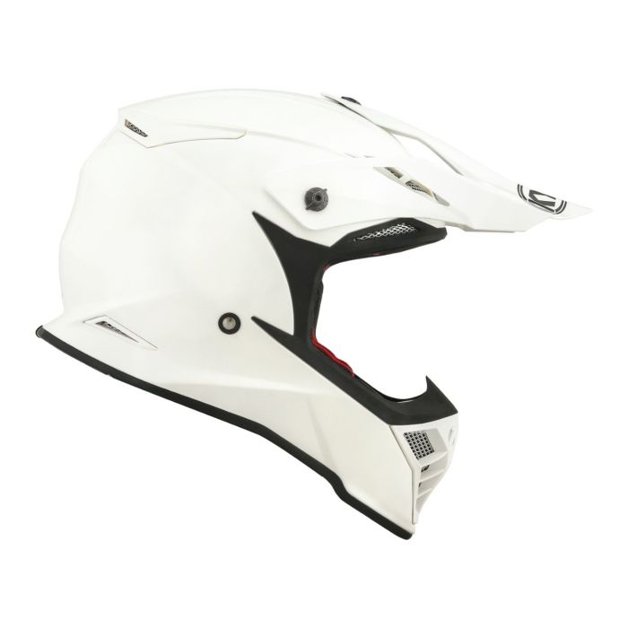 Casco Off-road Kyt Skyhawk R2r Plain White