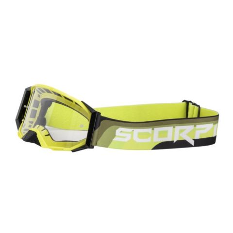 Maschera Off-road Scorpion Goggle E24 Neon Yellow Black