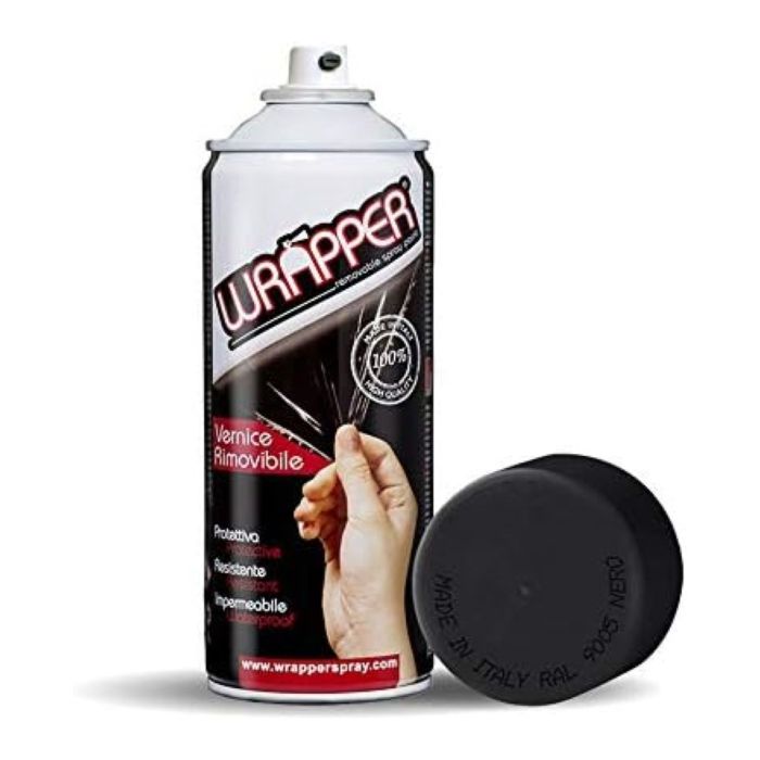 Vernice Wrapper Removibile Ral 9005 Nero Opaco