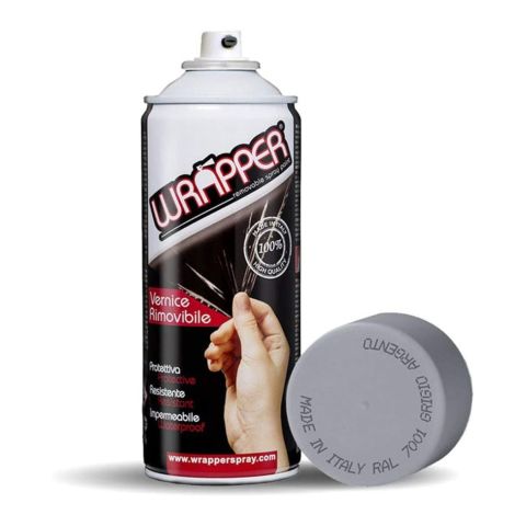 Removable Wrapper paint Ral 7001 Arge Grey