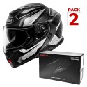 Shoei Neotec 3 Anthem Tc5 + Bluetooth Sena SRL3 Mesh