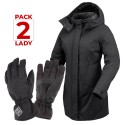 Giacca Donna Tucanourbano Bella + Guanti Invernali New Urbano