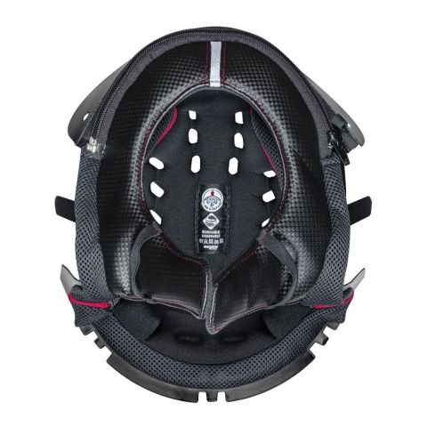 Nolan Interno Clima Comfort Tg.xl Black Red Per N33/evo