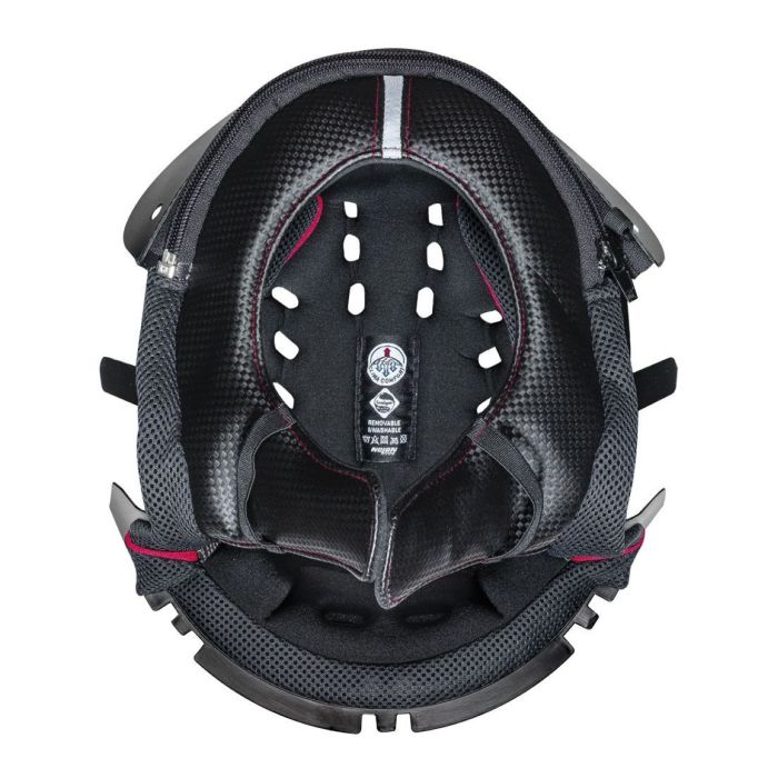 Nolan Interno Clima Comfort Tg.xs Black Red Per N33/evo