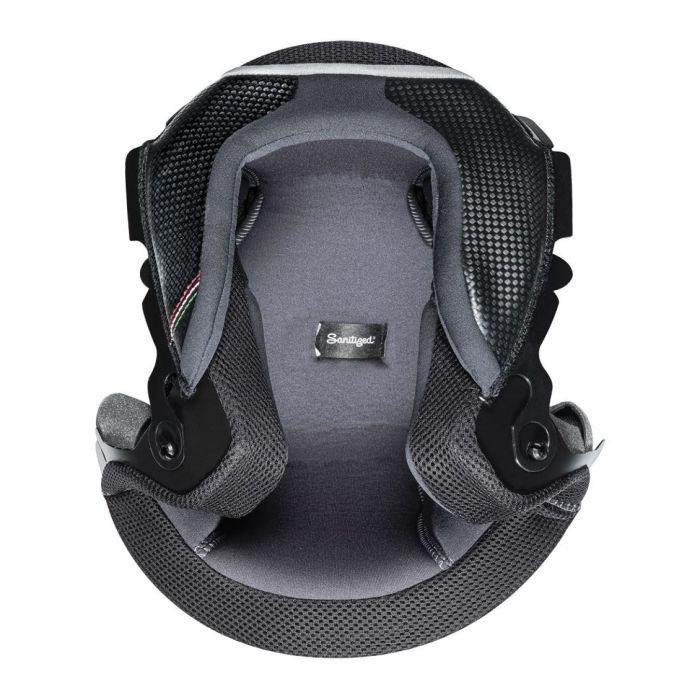 Interno Casco Nolan Air Top Confort Black Yellow N43 Tg M