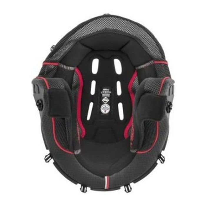 Nolan Interno Clima Comfort Tg.xs Black Red Per Ncom 2015.n91evo