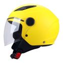 Casco Bambino Con Visiera Jf710 Baby Giallo Opaco
