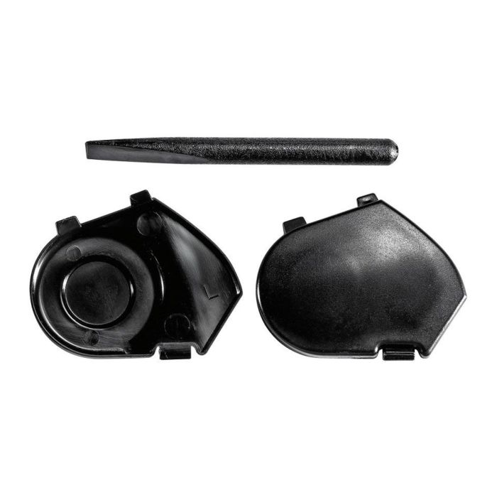 Nolan Placas planas negras de visera para N43 / e / eair / air / g4.1/e/pro/g4.2pro