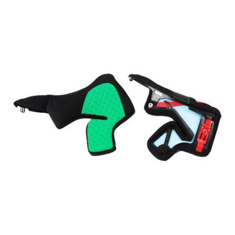 Nolan Sp.guanciali.racing.xs-s.35mm.green.std S.x804rsultra