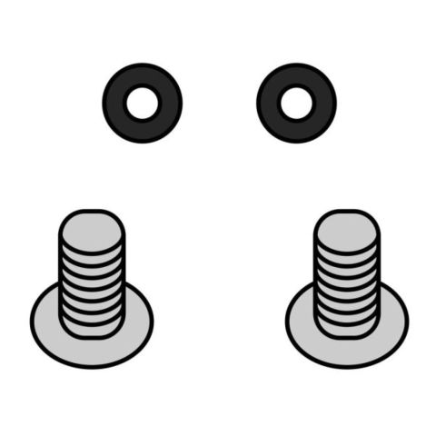 Menton screws for helmet rev 19