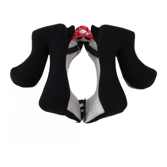 Aviator Ace helmet cheek pads 15+10mm Tg.s Black and White