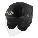 Casco Jet Kyt Ttr-jet Plain Matt Black