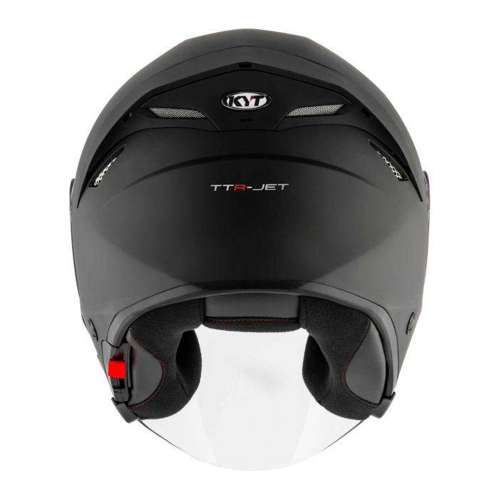 Casco Jet Kyt Ttr-jet Plain Matt Black