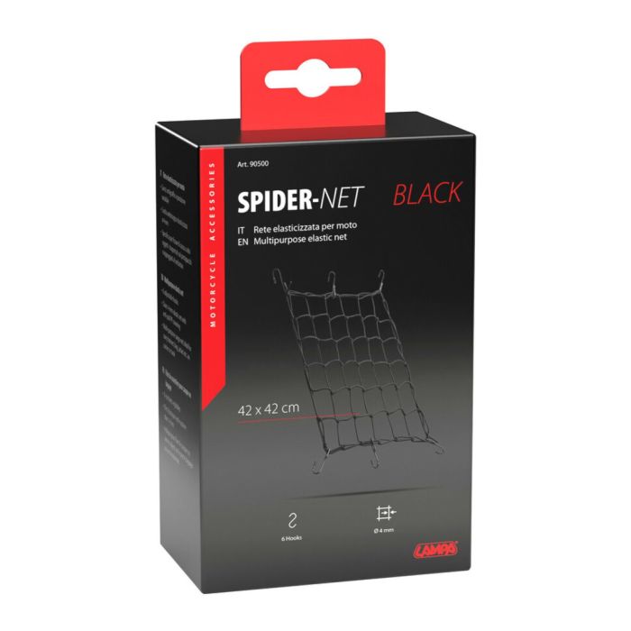 Stretch mesh for motorcycle black 90500