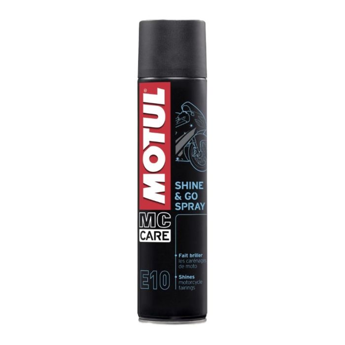 Motul E10Shine & Go Spry Lucidante Per Plastiche E Vernici 400 Ml