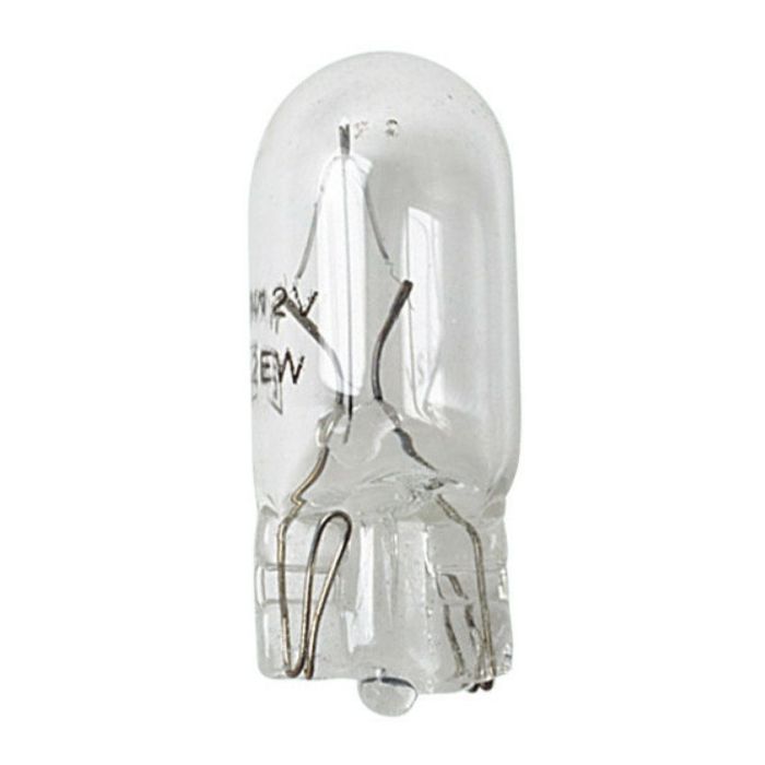 Coppia Lampadine Zoccolo Vetro Lampa 3w T10