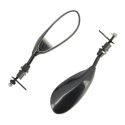 Coppia Specchi Amas 2353 Arrow Carbon Look