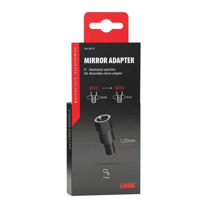 Lampa adaptateur pour rétroviseurs moto de M10 R. à M10 Sx