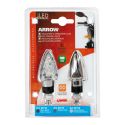 Par de flechas LED Lampa aprobado Mod Arrow Chrome