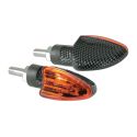 Pair of arrows Lampa Carbon Arrow Orange Glass