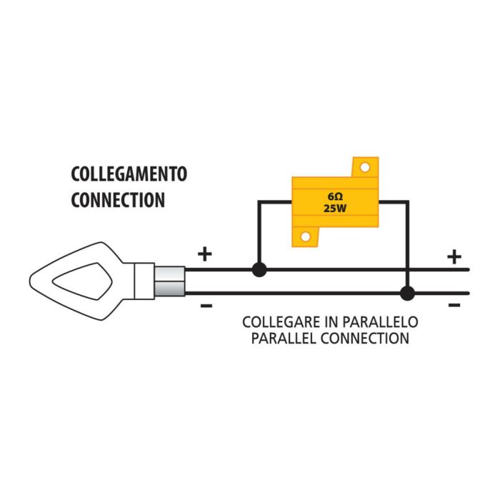 Resistenza Cementata Con Connettori Rapidi Lampa
