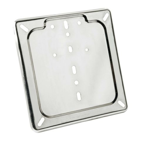 Base Targa In Acciao Inox
