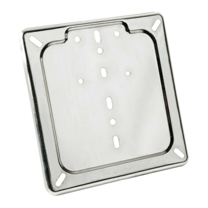 Base Targa In Acciao Inox