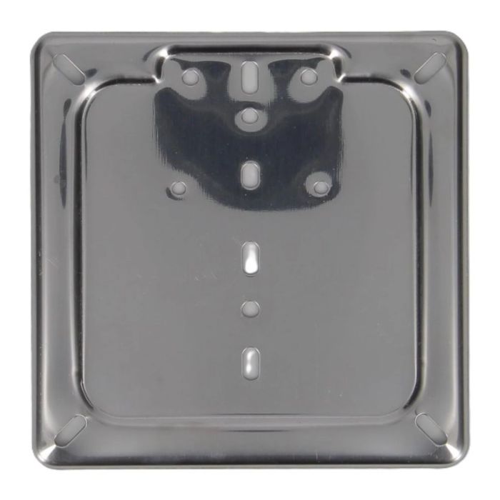 Porta Targa Moto Cromato Nuovo C.d.s.