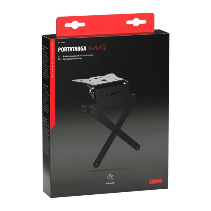Portatarga X-plate Con Inclinazione Variabile Lampa 90144