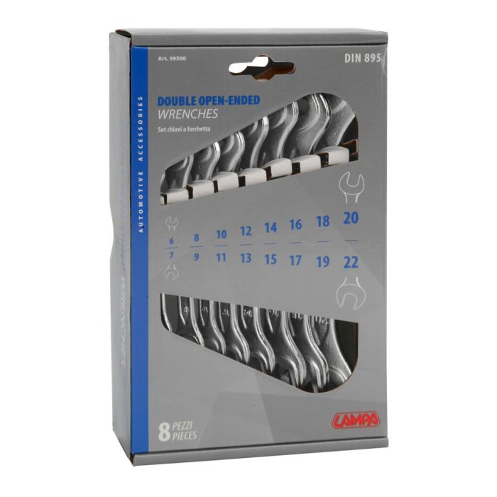 Set 8 Pcs Fork Wrenches