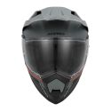 Casco Enduro Acerbis Assault Graphic Nero Arancio Fluo