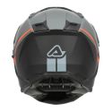 Casco Enduro Acerbis Assault Graphic Nero Arancio Fluo