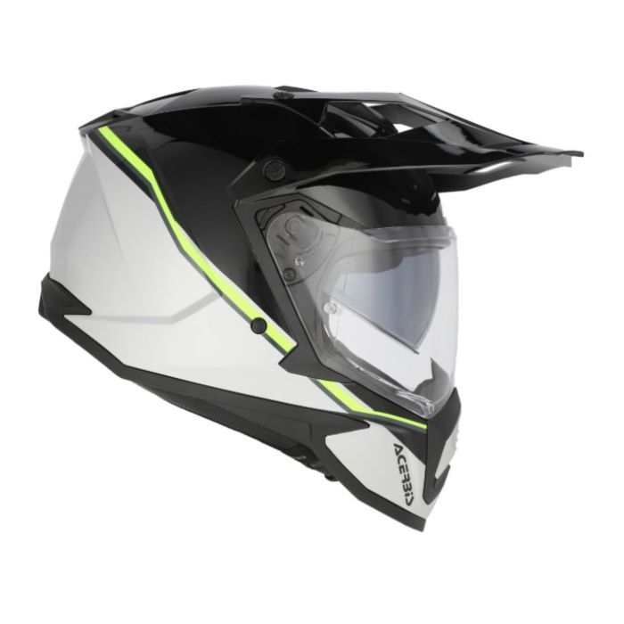 Casco Enduro Acerbis Assault Graphic Black Fluo Yellow