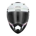 Casco Enduro Acerbis Assault Graphic White Black