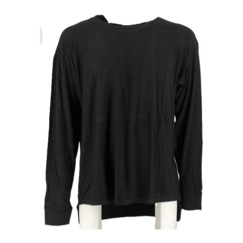 Maglia Spark in Lycra antisudore e calda 1050 Nero