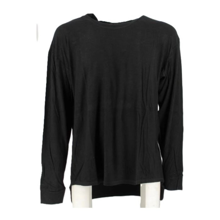 Maglia Spark in Lycra antisudore e calda 1050 Nero