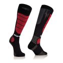 Acerbis Mx Impact Socks Nero/rosso