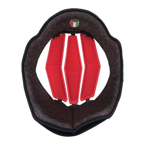 Cuffia Agv Per Pista Gp Tg.xl Nero /rosso