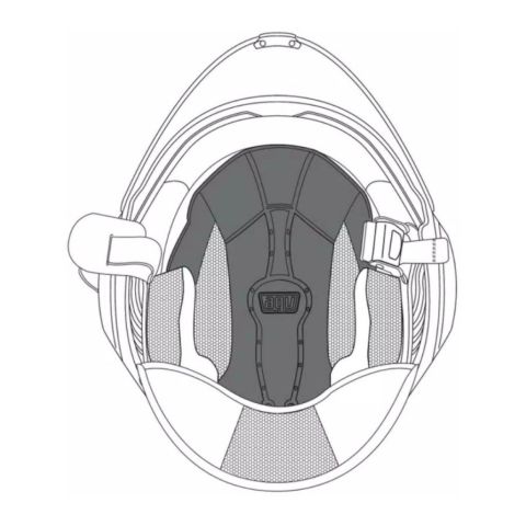 Agv Fluide de coque intérieure (xs) Neutre