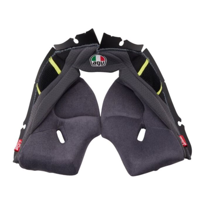 Agv Guanciali Pista Gp Rr Grey / Yellow Tg. Xs