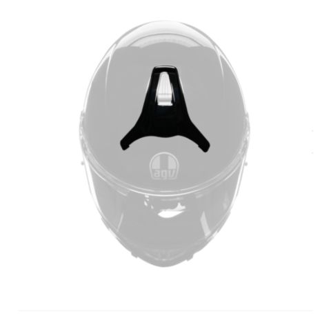 Agv Front Vent Cover Painted Tourmodular Black