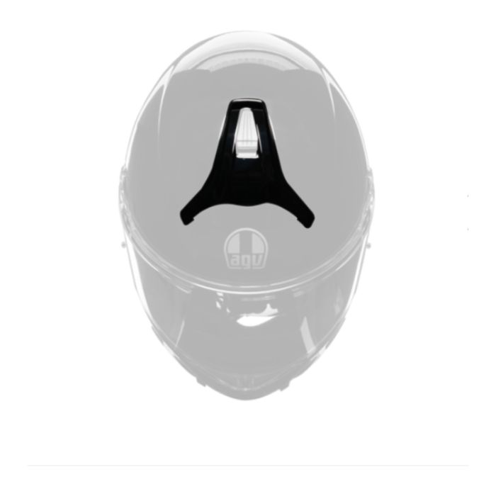 Agv Front Vent Cover Painted Tourmodular Black